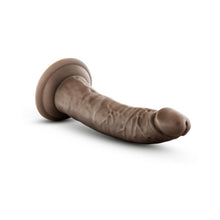 Dr. Skin Plus Realistic 7 in. Triple Density Posable Dildo Brown
