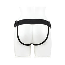 RealRock Realistic 7 in. Hollow Strap-On With Balls Tan