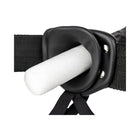 RealRock Realistic 6 in. Hollow Strap-On Black