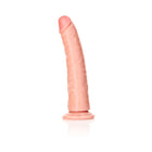 RealRock Realistic 7 in. Slim Dildo With Suction Cup Beige