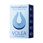 FemmeFunn Volea Rechargeable Silicone Fluttering Tip Vibrator Light Blue