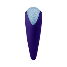 FemmeFunn Volea Rechargeable Silicone Fluttering Tip Vibrator Dark Purple