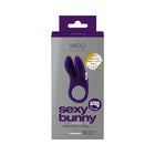 VeDO Sexy Bunny Rechargeable Vibrating C-Ring Deep Purple