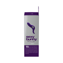 VeDO Sexy Bunny Rechargeable Vibrating C-Ring Deep Purple