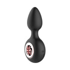 Gender Fluid Tremor Rechargeable Silicone Anal Rimmer Vibrating Plug Black