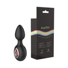 Gender Fluid Tremor Rechargeable Silicone Anal Rimmer Vibrating Plug Black