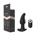 Gender Fluid Twirler Anal Vibe With Remote Silicone Black