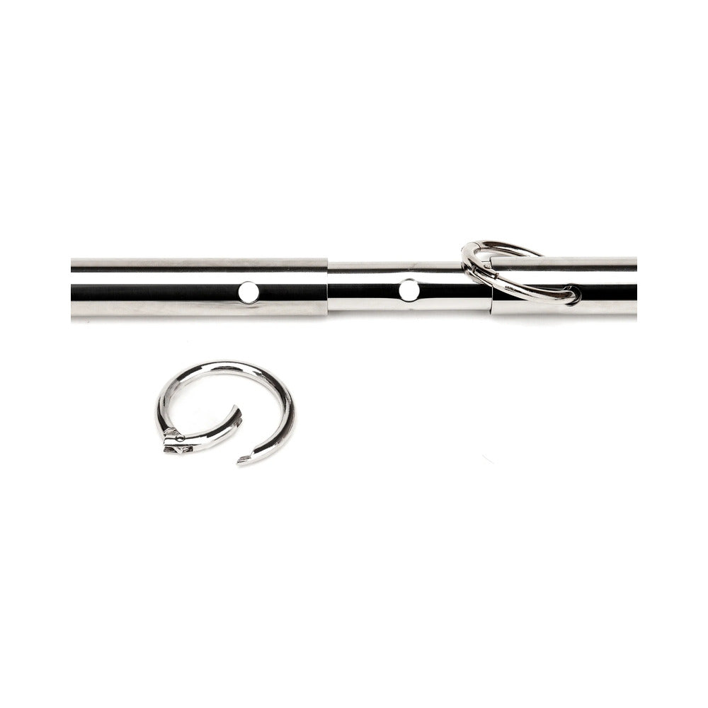 Lux Fetish 4 Cuff Expandable Spreader Bar Set with Detachable Wrist & Ankle Cuffs