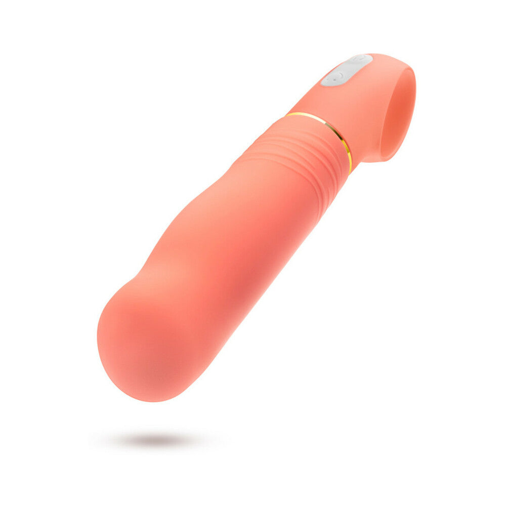 Aria Smokin'' AF Silicone Vibrator Coral