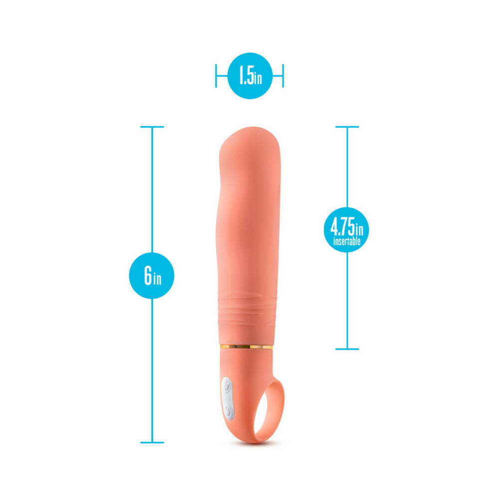 Aria Smokin'' AF Silicone Vibrator Coral