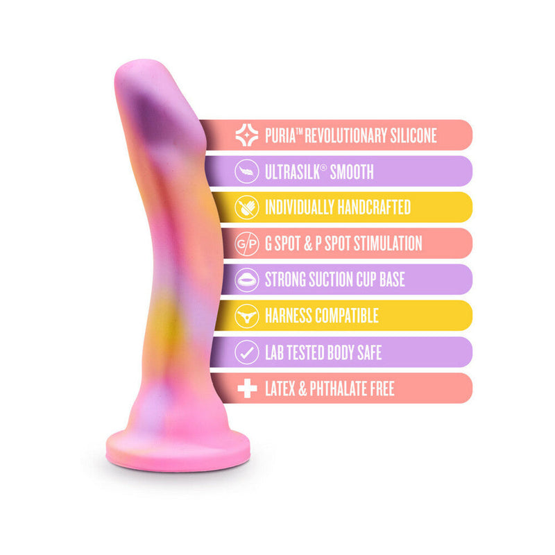 Avant Sun''s Out 7.5 in. Silicone Dildo Pink