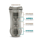 Schag''s Sultry Stout Self-Lubricating Stroker Frosted