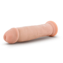 Dr. Skin Plus Thick 9 in. Triple Density Posable Dildo Beige