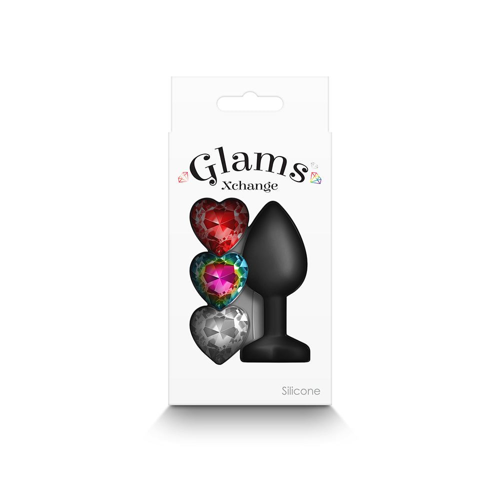 Glams Xchange Heart Anal Plug Small
