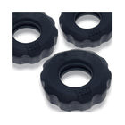 Hunkyjunk SuperHuj 3-Pack Cockrings Tar Ice