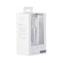 Pillow Talk Fancy Glass Anal Plug with Glitter and Gem Base