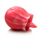 Curve Toys Gossip Cum Into Bloom Rechargeable Silicone Licking Rose Pink Twirl