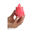 Curve Toys Gossip Cum Into Bloom Rechargeable Silicone Licking Rose Pink Twirl