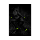 Ouch! Glow in the Dark Bed Bindings Restraint Kit Neon Green