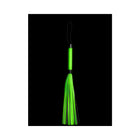 Ouch! Glow in the Dark Bonded Leather Flogger Neon Green