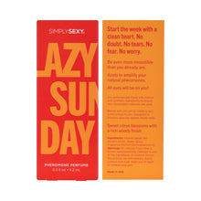 Simply Sexy Lazy Sunday Pheromone Infused Perfume 0.3 oz.