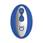 Forto Thumper Rechargeable Remote-Controlled Silicone Thumping Anal Vibrator Blue