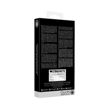 Ouch! Puppy Play Silicone Bone Gag Black