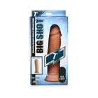 Curve Toys Big Shot 7 in. Vibrating Silicone Dildo with Suction Cup Light