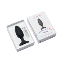 Lovense Hush 2 Bluetooth Remote-Controlled Vibrating Butt Plug Medium 1.75 in.