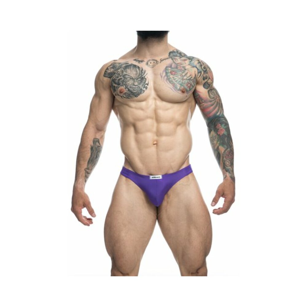 MaleBasics JUSTIN + SIMON Classic Bikini Purple 2XL
