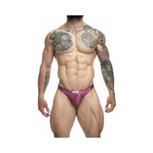 MaleBasics JUSTIN + SIMON Classic Tanga Wine 2XL