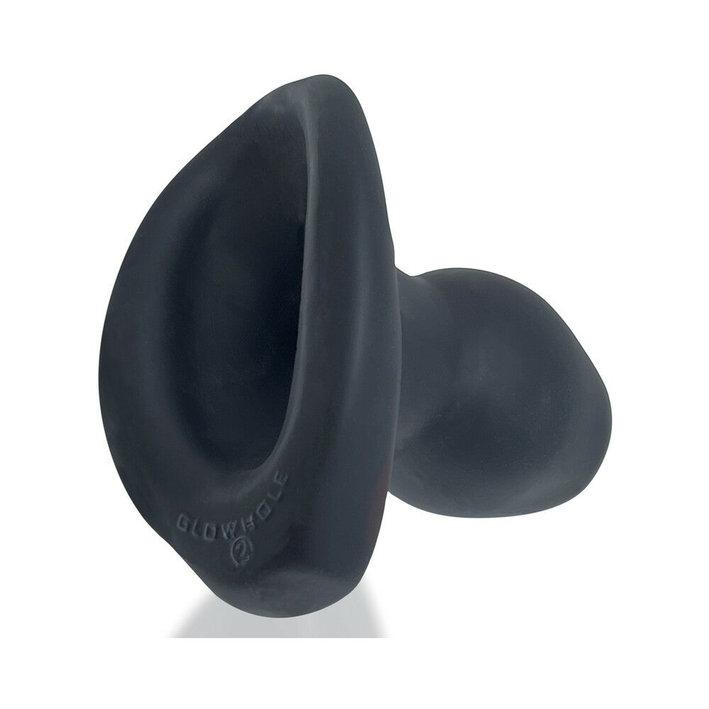 Oxballs Morphhole-2 Gaper Plug Large Black Ice