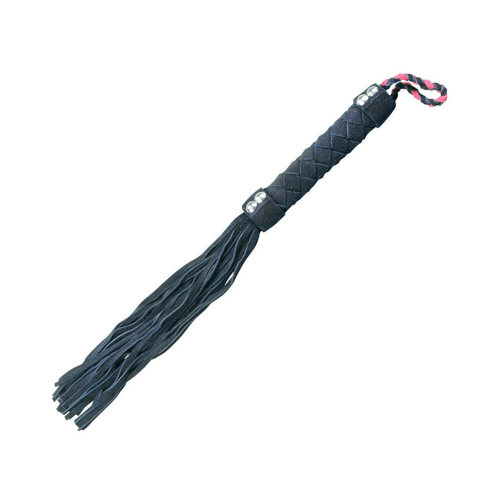 Ple''sur 15.5 in. Leather Flogger Black