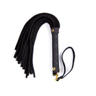 Ple''sur 11 in. Mini Leather Flogger Black