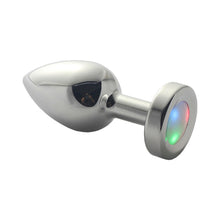 Ple''sur 3-Setting LED Light-Up Metal Anal Plug Small