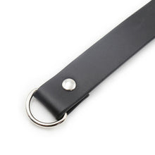 Ple''sur PVC Collar With Heart Lock & Key Black Bag Packaging