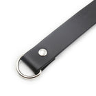 Ple''sur PVC Collar With Heart Lock & Key Black Bag Packaging