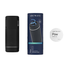 Arcwave Pow Silicone Stroker with Suction Control Black