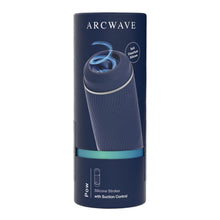 Arcwave Pow Silicone Stroker with Suction Control Blue