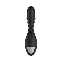 Forto Studded Pro Rechargeable Silicone Vibrating Anal Massager Black