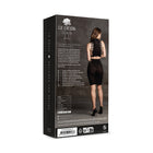 Le Desir Shade Kala XXXVII 2-Piece with Turtleneck, Crop Top & Skirt Black O/S