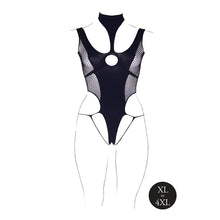 Le Desir Shade Cyllene XLVIII Bodysuit with Turtleneck Black Queen Size