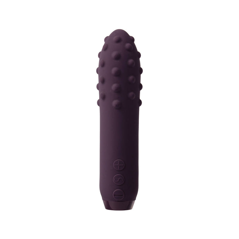 Je Joue Duet Rechargeable Silicone Multi-Surfaced Bullet Vibrator Purple