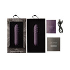 Je Joue Duet Rechargeable Silicone Multi-Surfaced Bullet Vibrator Purple