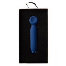 Je Joue Vita Rechargeable Silicone Wand Tip Bullet Vibrator Cobalt Blue