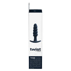 VeDO Twist Rechargeable Silicone Vibrating Anal Plug Black