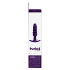 VeDO Twist Rechargeable Silicone Vibrating Anal Plug Purple