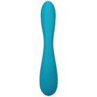 This Product Sucks Rechargeable Bendable Dual Ended Silicone Sucking Clitoral Stimulator & G-Spot Vibrator Teal