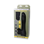 Fort Troff Piston Thruster Mini Fuck Machine Rechargeable Remote-Controlled Silicone 8.5 in. Thrusting Dildo Black