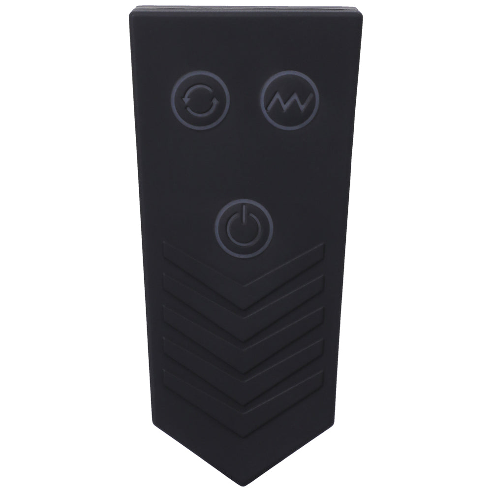 Fort Troff Tendril Thruster Mini Fuck Machine Rechargeable Remote-Controlled Silicone 8.5 in. Thrusting Dildo Blue/Black